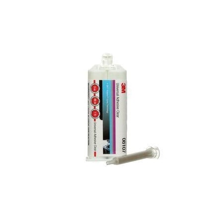 3M 3M Universal Adhesive Clear, 08107, 50 mL, Tube 7010294717